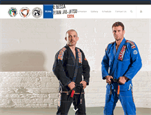 Tablet Screenshot of bjjcork.com